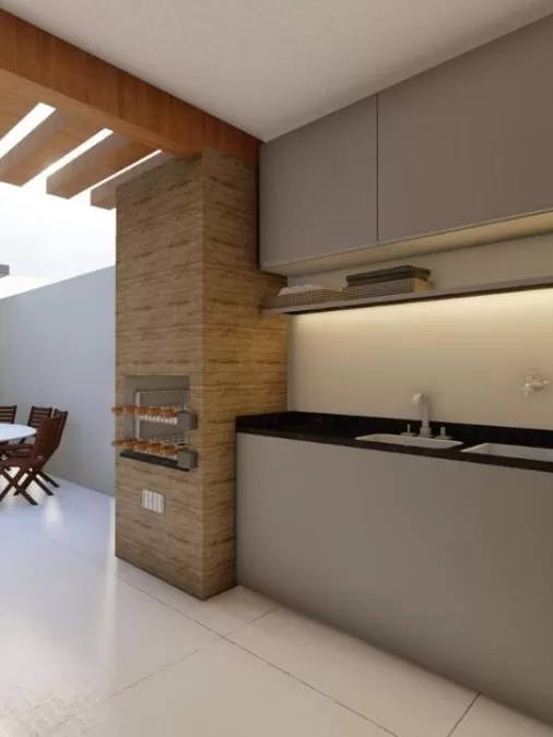 Casa Térrea à Venda com 3 dormitórios sendo 1 suíte e conceito integrado, 143m² no Condomínio Vale Azul em Votorantim/SP