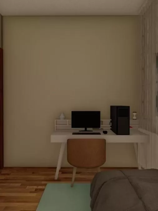 Casa Térrea à Venda com 3 dormitórios sendo 1 suíte e conceito integrado, 143m² no Condomínio Vale Azul em Votorantim/SP