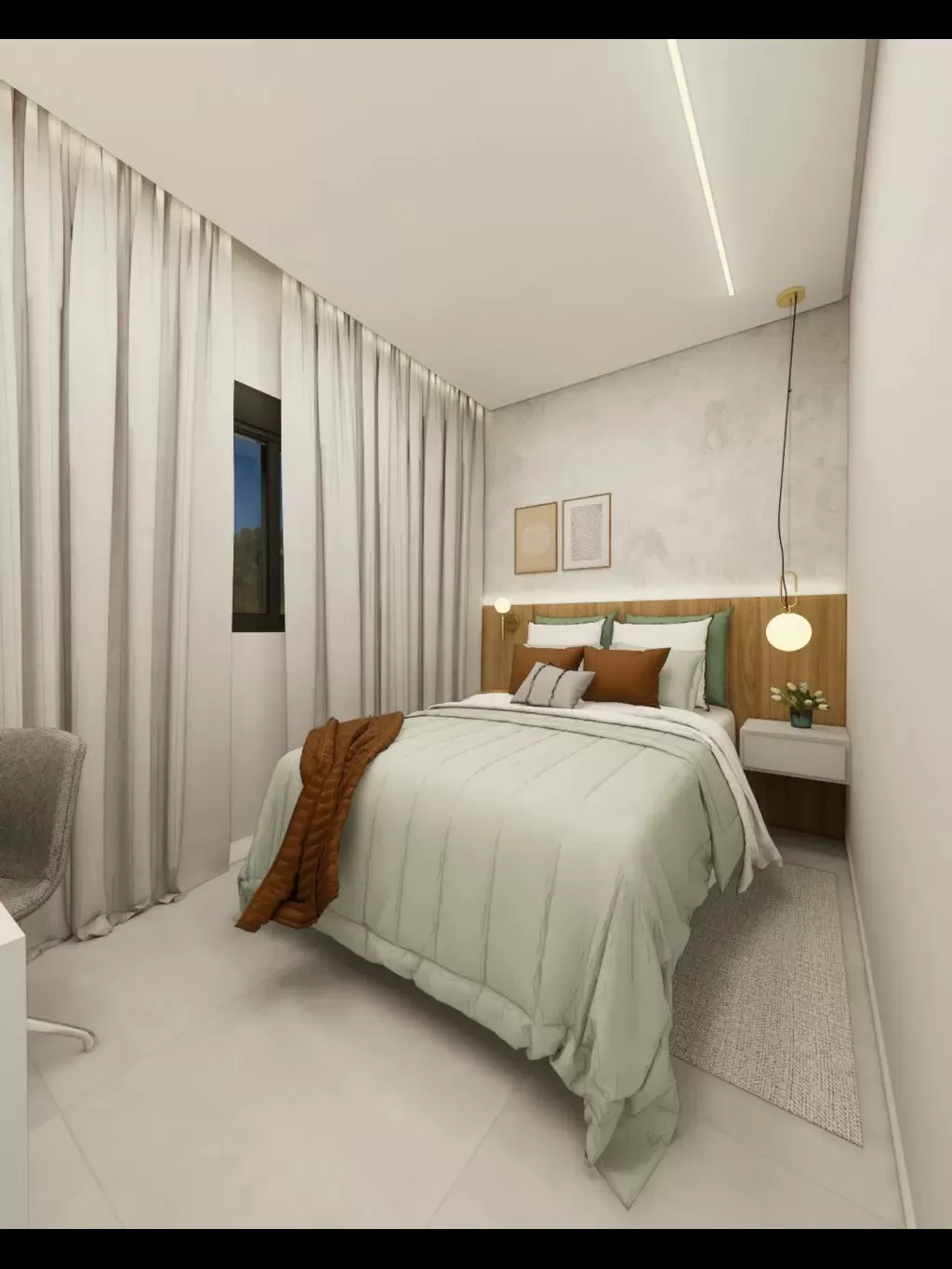 Casa Térrea à Venda com 2 dormitórios e quintal nos fundos, 117m² no Condomínio Vale Azul em Votorantim/SP