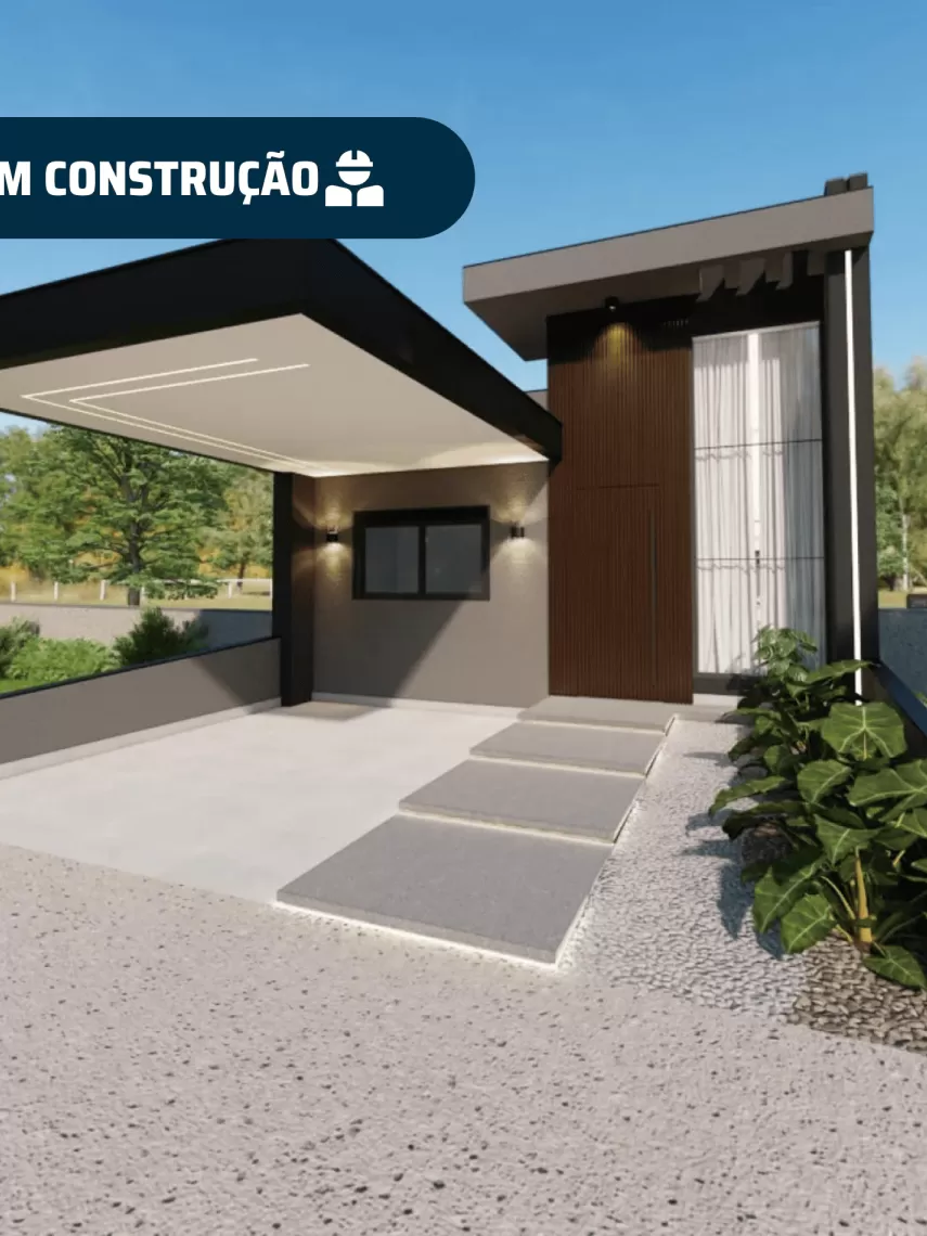 Casa Térrea à Venda com 2 dormitórios sendo 1 suíte e quintal nos fundos, 117m² no Condomínio Vale Azul em Votorantim/SP