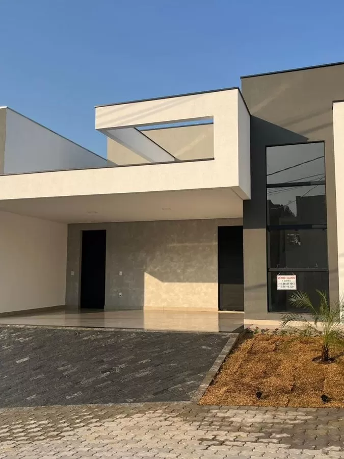 Casa à Venda com 3 suítes, escritório e área gourmet com piscina, 198m² no Condomínio Renaissance em Sorocaba/SP