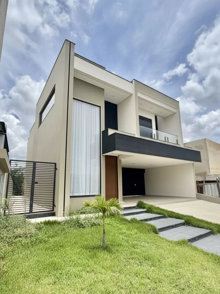 Sobrado à Venda com 4 suítes, escritório e piscina, 306m² no Condomínio Cyrela Landscape em Votorantim/SP