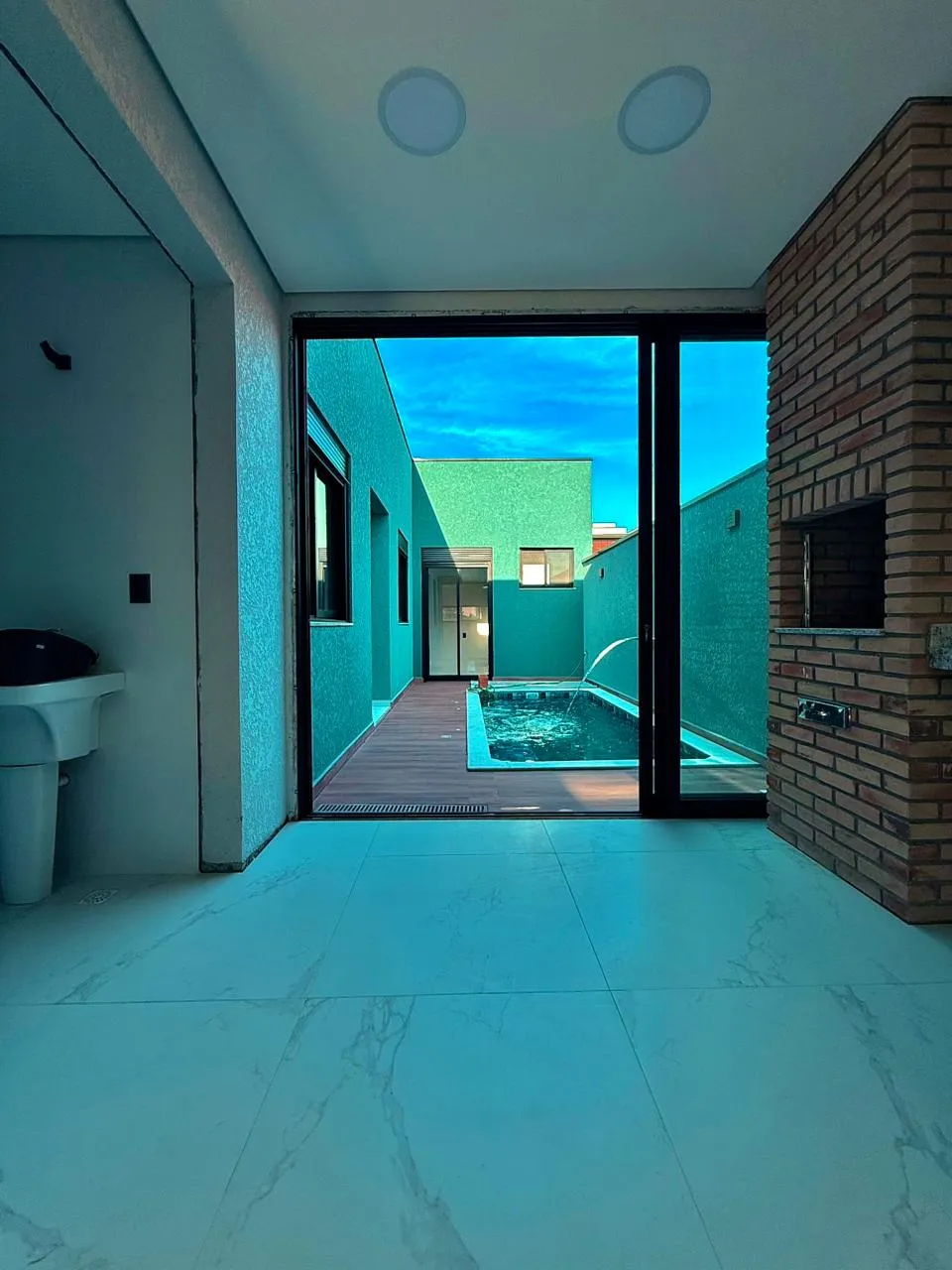 Casa Térrea à Venda com 3 dormitórios e área gourmet com piscina, 137m² no Condomínio Reserva Ipanema em Sorocaba/SP