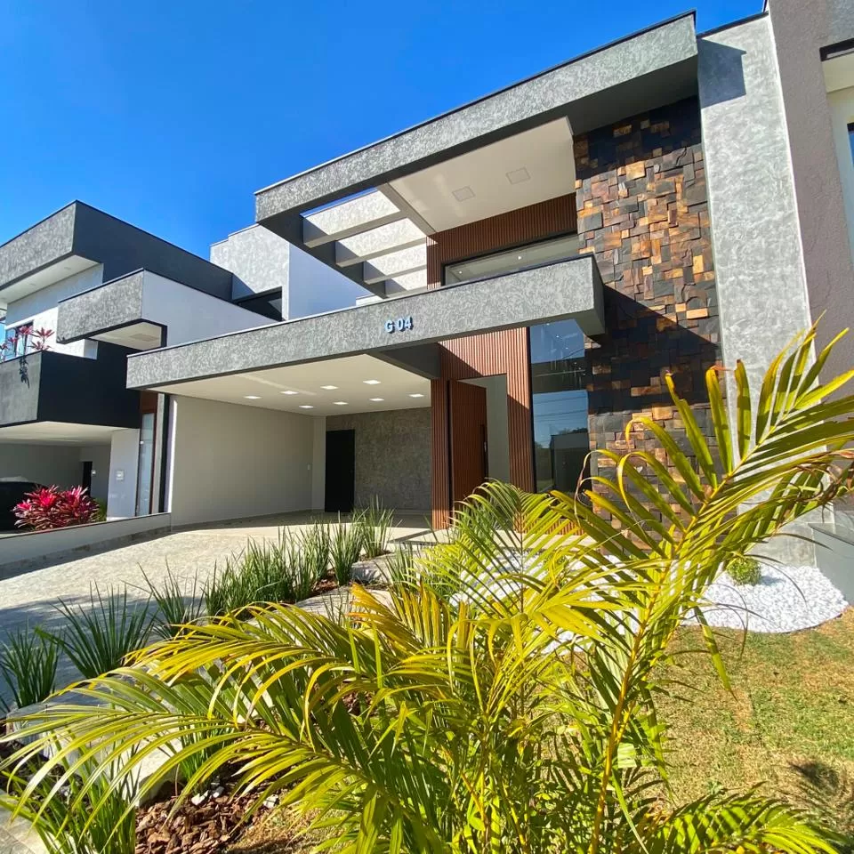 Casa Térrea à Venda com 3 suítes, 186m² - Condomínio Campos do Conde em Sorocaba/SP